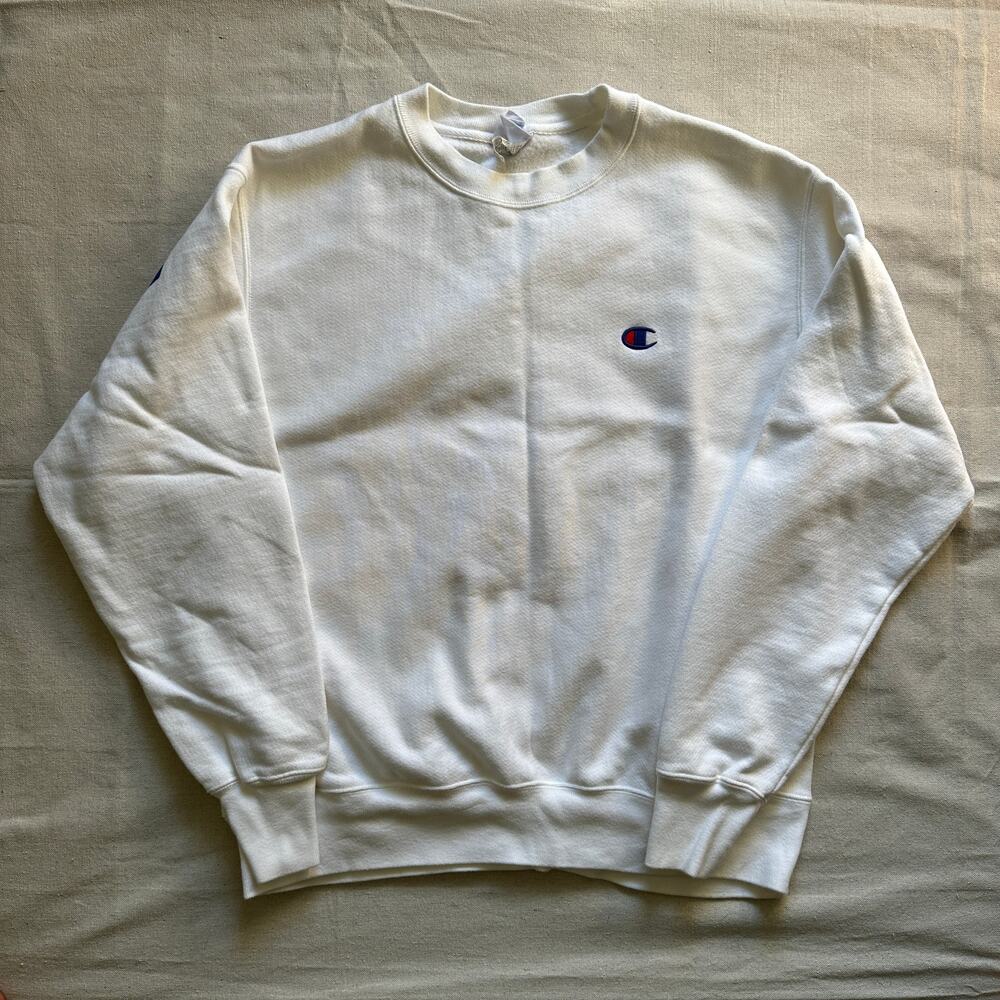 Champion Reverse Weave Sweatshirt Mens Large Spellout